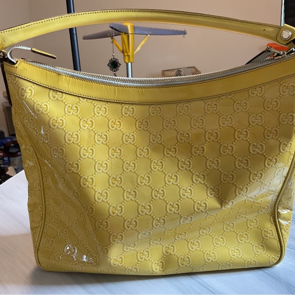 Yellow Gucci Shoulder/handbag - Picture 2 of 16